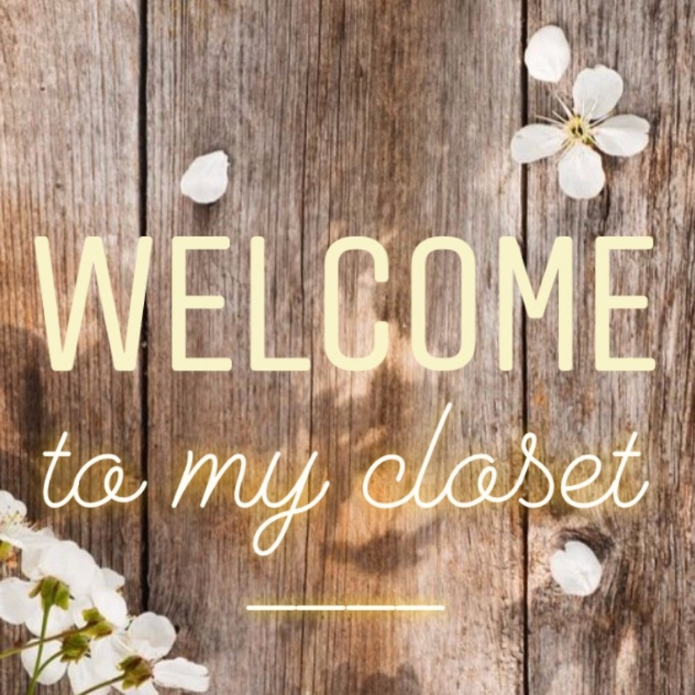 Welcome to my closet :)